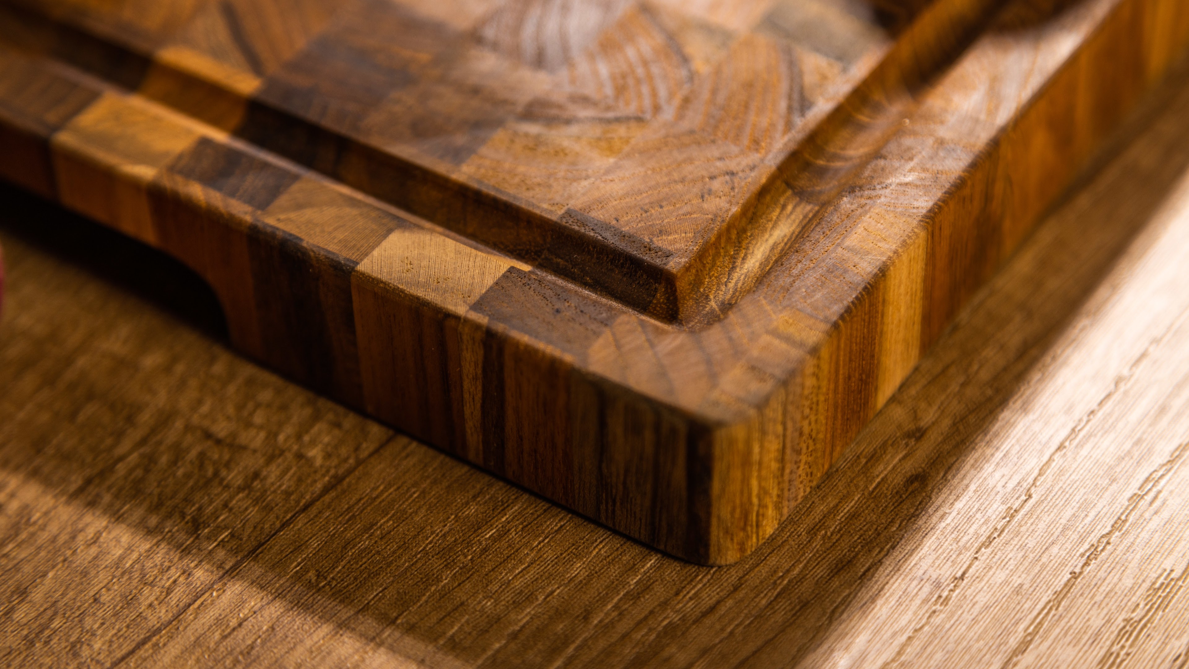 Teak Wood End-Grain Charcuterie Cutting Boards