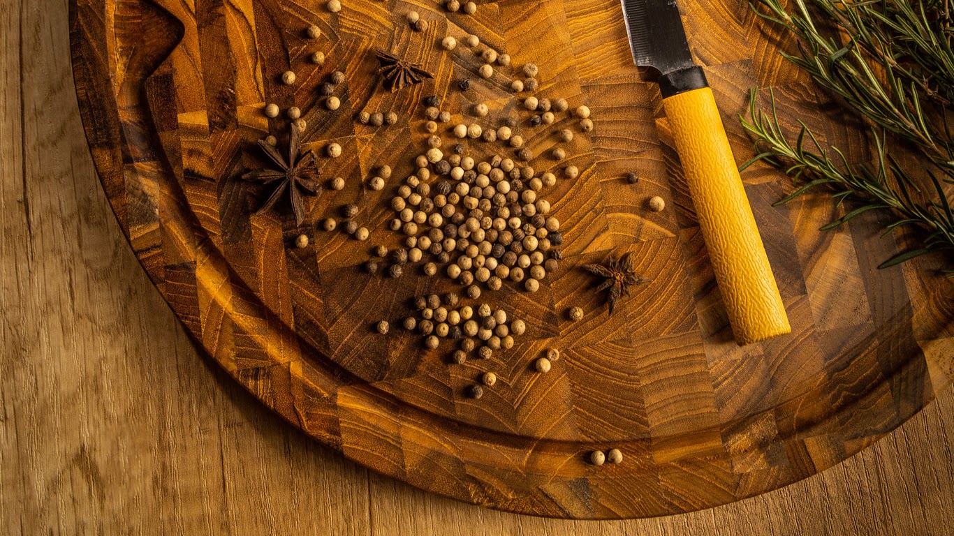 Teak Wood End-Grain Charcuterie Cutting Boards
