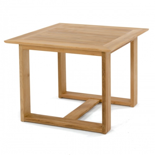 teak square bistro