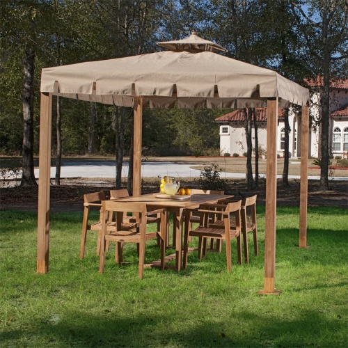 teak gazebos