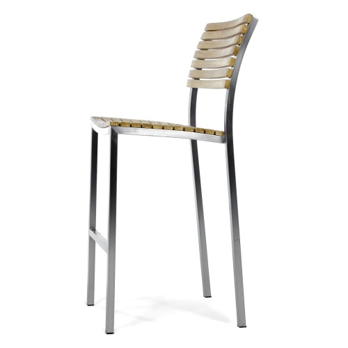 21510 Vogue Bar Stool left side view on white background