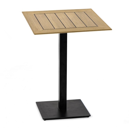 70728 Vogue 24 x 24 Bar Table Set on white background