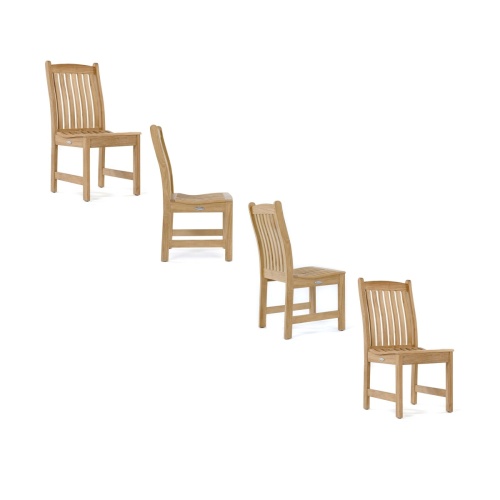 70890 Veranda Dining Chair Set of 4 on white background