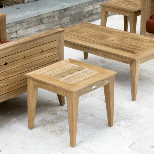 Craftsman Teak End Table