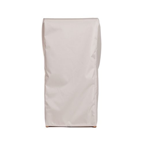 61602 Barbuda Folding Chair Cover for 11602 Barbuda Teak Folding Chair Cover side view on white background