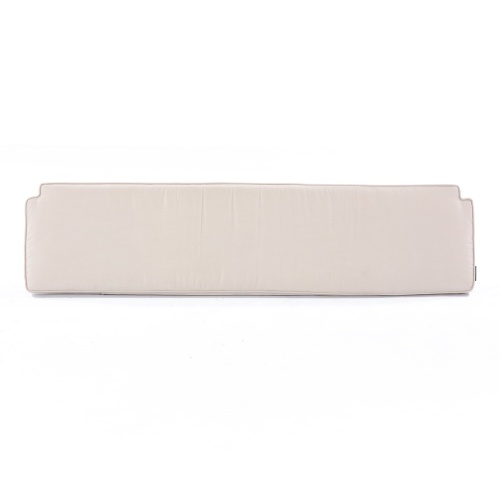 71061MTO canvas color cushion for a 5 foot bench on white background