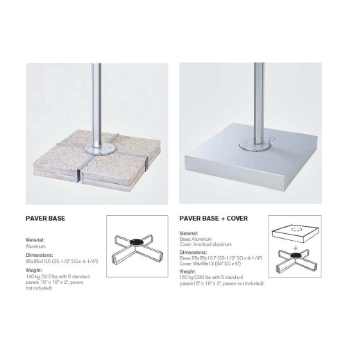  spcpvrcvra aluminum paver base cover autocad on white background