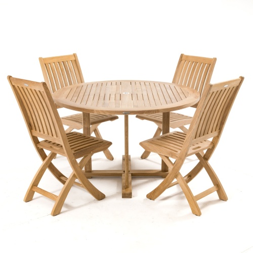70535 5 piece Barbuda Dining Set on white background