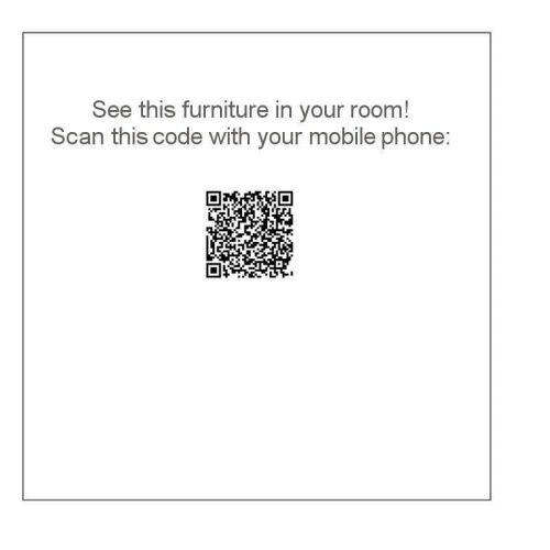 17540F Somerset 8 ft Round Umbrella AR QR Code on a white background