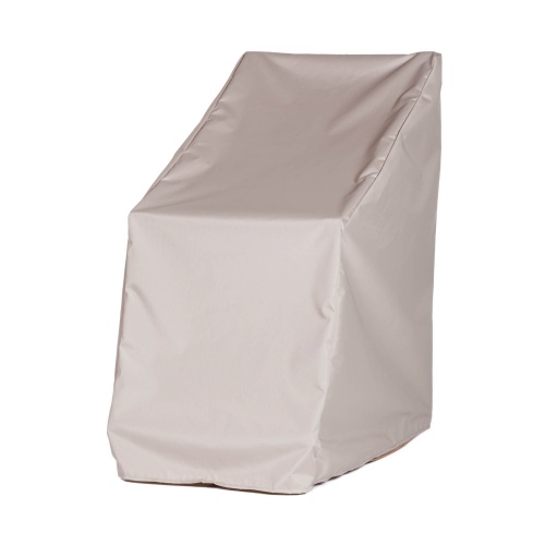 69001BKDP Valencia Black Armchair Cover for 29001BKDP Valencia Black Armchair side angled view on white background