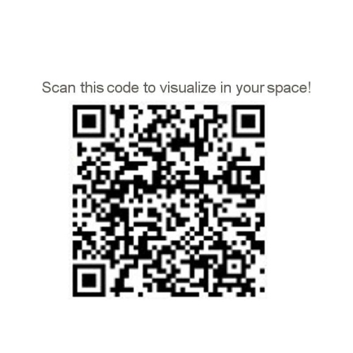 70067 Buckingham teak Curved Bench Dining Set AR QR Code on white background