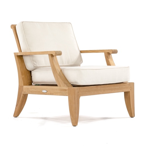 70269 Laguna 3 pc Lounge Set of 2 Laguna Lounge Chairs and a Side Table in front view on a white background