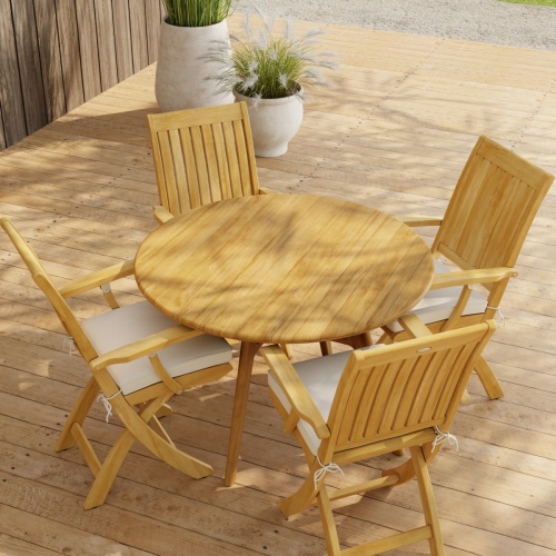 70919 Barbuda Surf 5 pc Cafe Dining Set of Surf 42