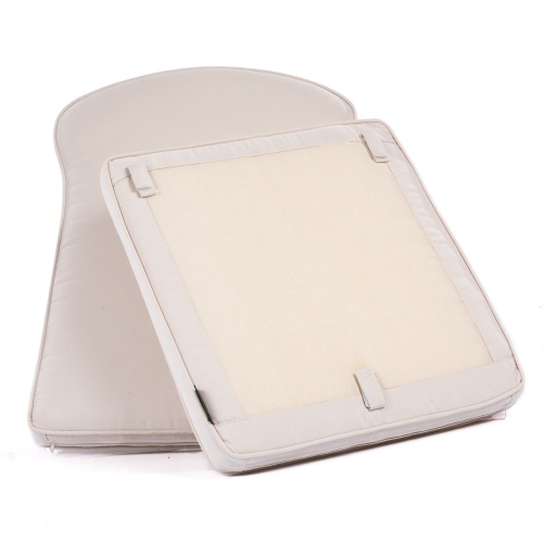 image of 72221MTO Adirondack Back and Seat Cushion canvas color bottom with white background
