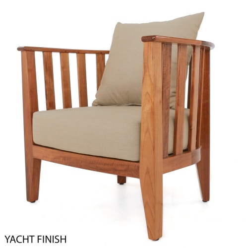 image of 72410MTO Kafelonia Club Chair Cushion on Kafelonia chair in canvas color with white background