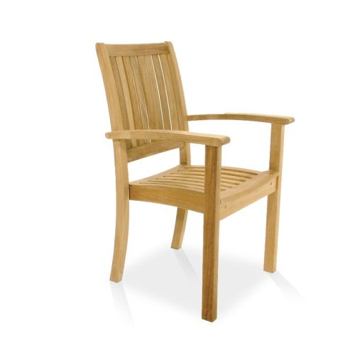 12196ST Sussex Dining Chair angled view on white background
