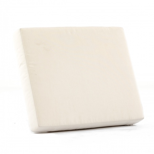 31001SG Malaga Deep Seating Synthetic Wicker Armchair seat cushion in angled front view on white background