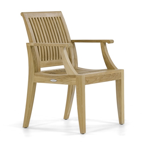 70886 Laguna Dining Armchair facing right front on white background