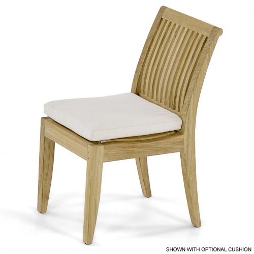 11810 Laguna Side Chair showing front legs on white background