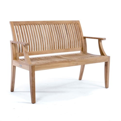 13811ph Laguna bench angled view on white background