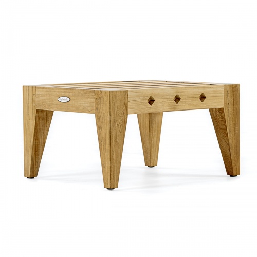 teak wood ottomans for chairs