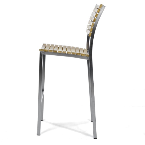 21510 Vogue Bar Stool left side view on white background