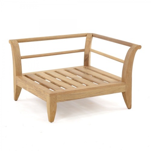 70284  Aman Dais 4 pc Day Bed of 2 Aman Dais corner sectionals and 2 ottoman in angled front view on white background  