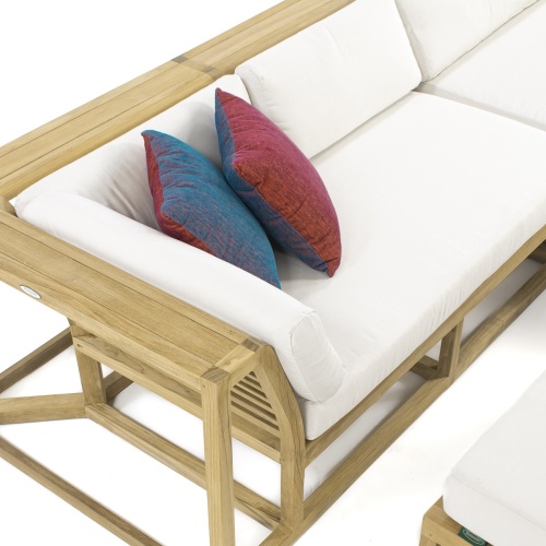71005psph sangria horizon throw pillow two on sectional sofa aerial view on white background