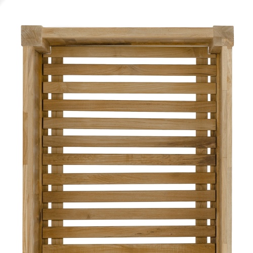 18130 rectangular four foot planter top view on white background