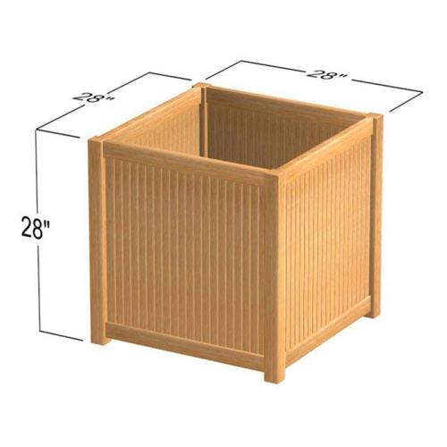 18132 cube planter autocad on white background