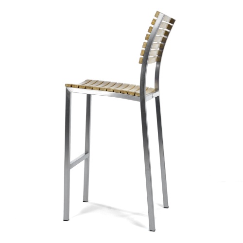 21510 Vogue Bar Stool left side view on white background