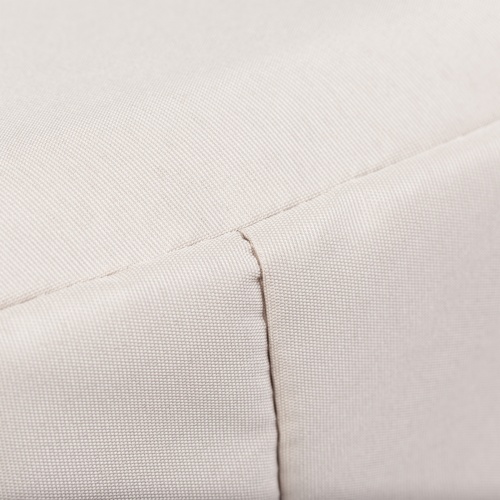 65025 Vogue Rectangular Extension Table Cover showing closeup view of seam of cover