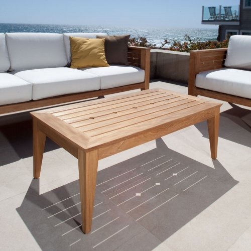 teak side tables