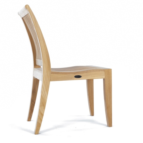 70436 Grand Pyramid armchair side angle view on white background