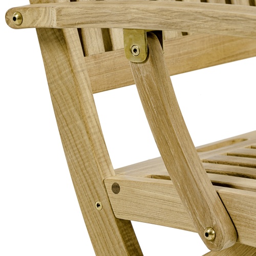 boat teak chair folding