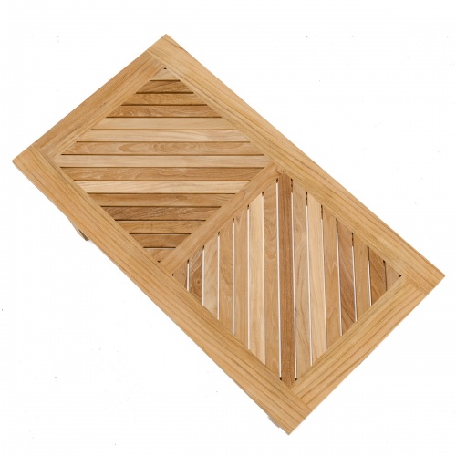 Teak Slatted Coffee Table