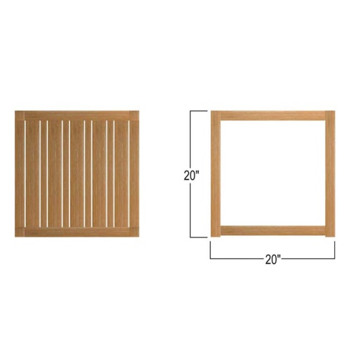 14800 maya teak square side table autocad on white background