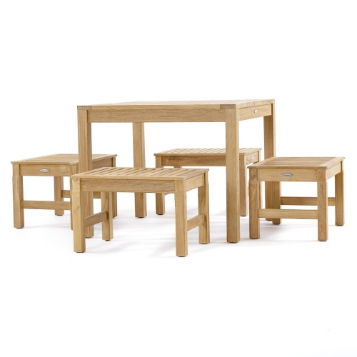 70520 5 piece Brunswick Cafe Set on white background