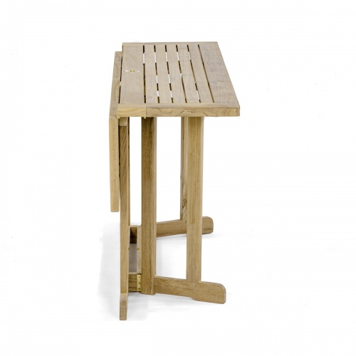 teak marine folding table