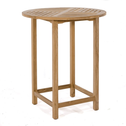 70011 Somerset High Bar Table side view on white background