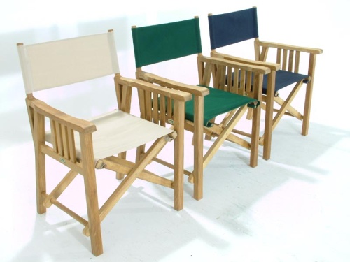 12568F Barbuda Director Chair showing 3 right side angled on white background