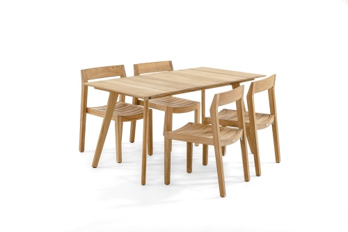 70527 Surf Horizon 7 pc Dining Set angled on white background