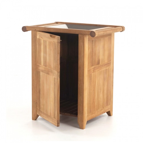 teak towel hampers