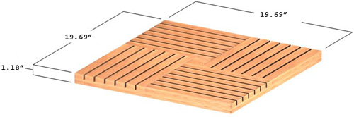 18411 parquet teak tiles autocad on white background