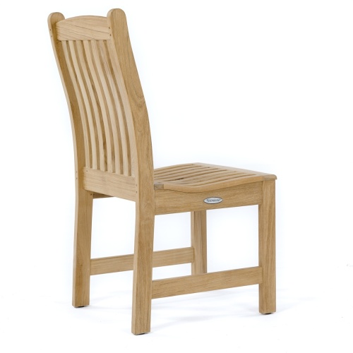 11315 Veranda Side Chair in angled back view on white background
