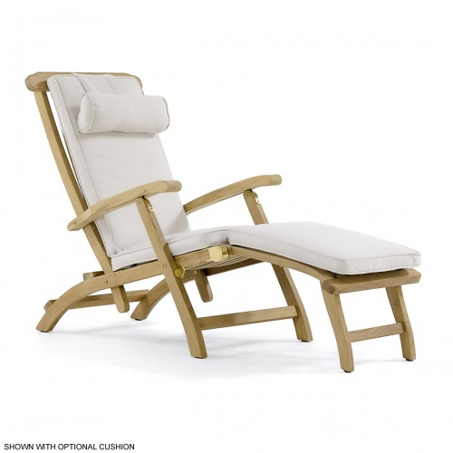 westminster teak steamer lounge chair