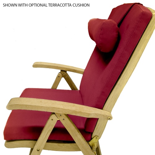 outdoor furniture teak recliner