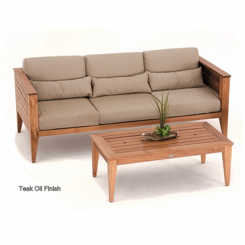 teak wood couches