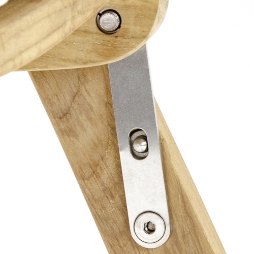 12569S Barbuda Recliner Chair showing closeup side view of latch release on white background
