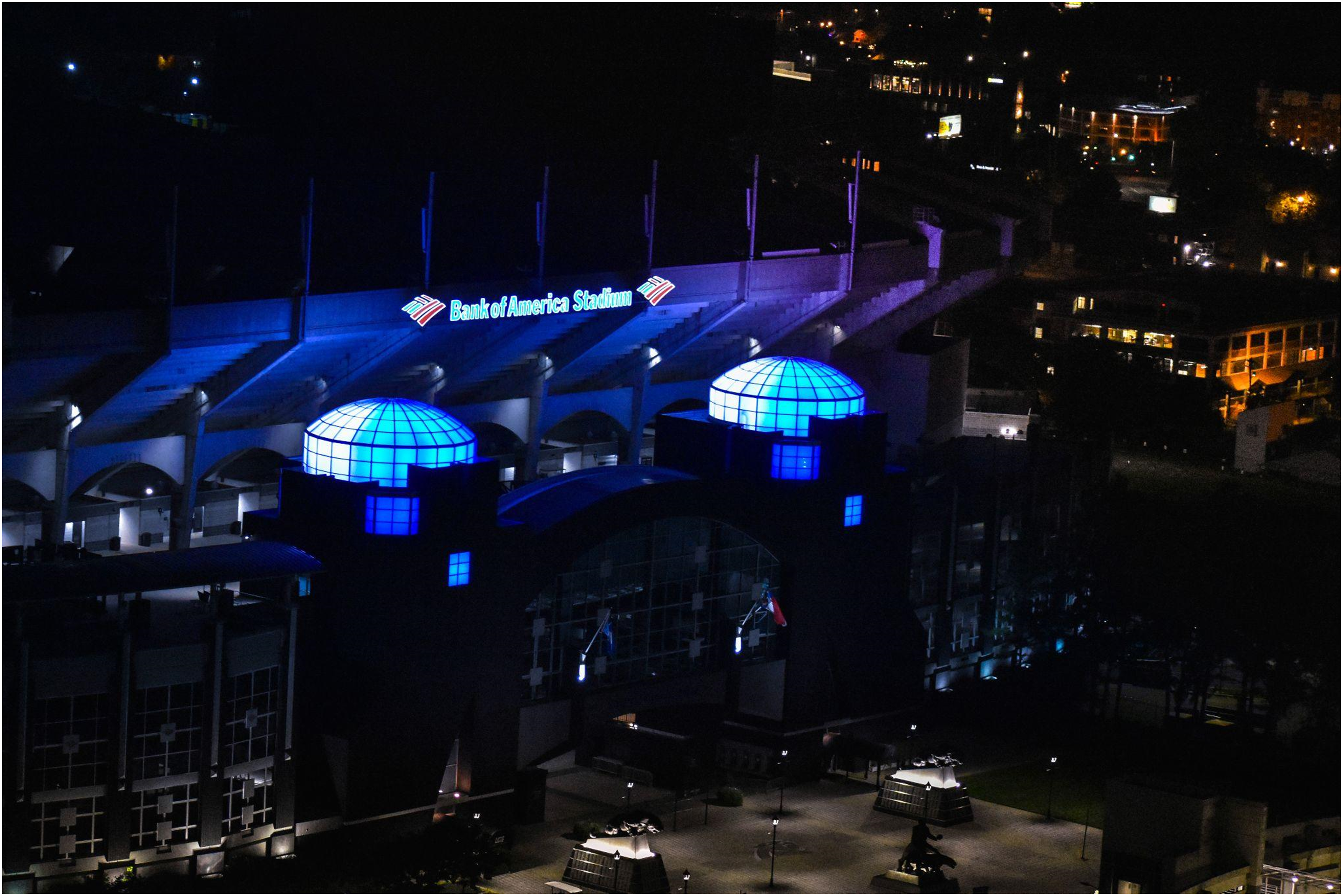 Bank of America Stadium in Charlotte, NC